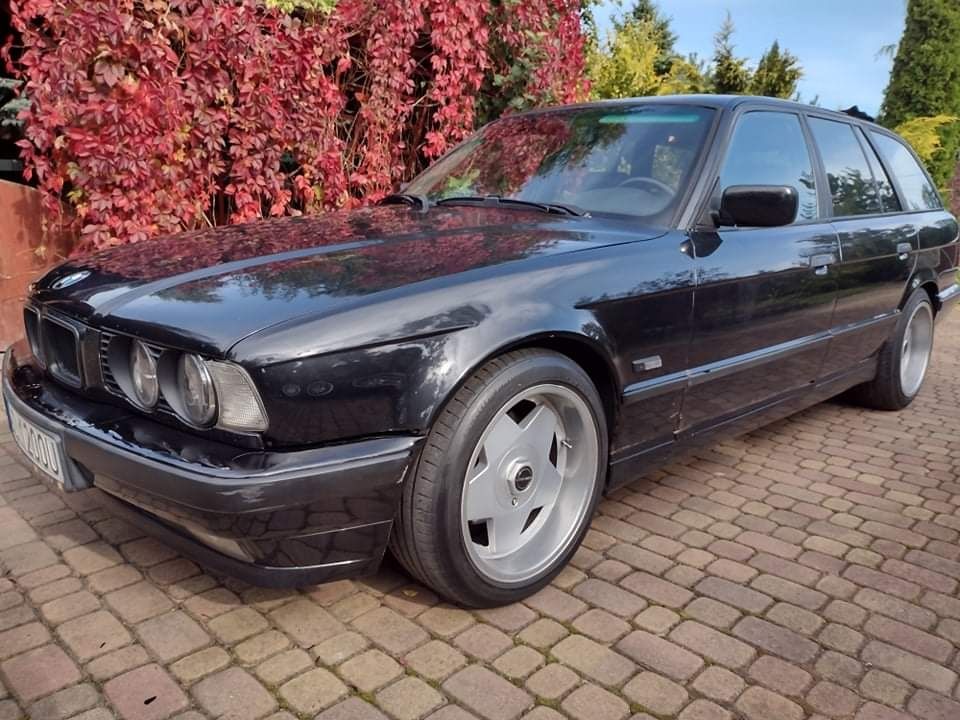 Komplet aluminiowych felg Borbet A 17" 5x120 BMW e34 e36