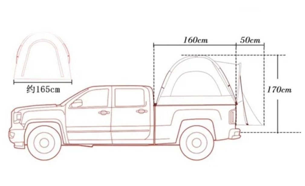 Tenda para carrinha