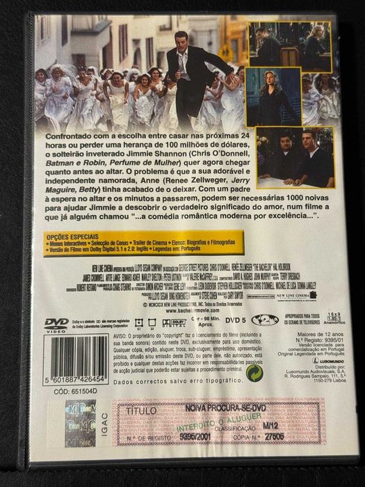 DVD do filme Noiva procura-se