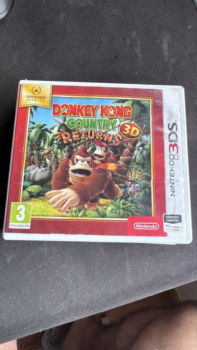 Jogos 3DS (Yoshi’s New Island, Donkey Kong Country Returns 3D)