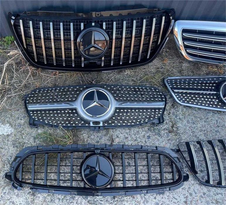 Решотка радиатора mercedes, решітка мерседес, решетка, решетки мерс
