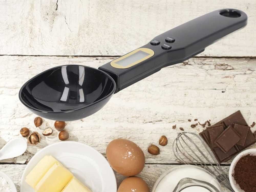 WAGA KUCHENNA ŁYŻKA elektroniczna LCD RĘCZNA Precyzyjna do 500g