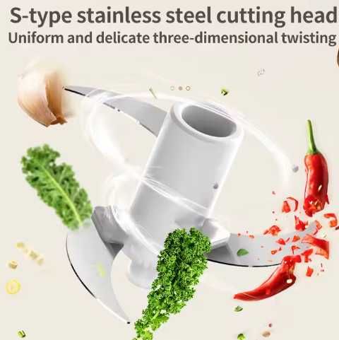 Mielarka do warzyw mięsa i żywności, przenośna - mini blender 350ml