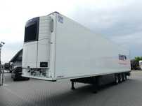 Schmitz Cargobull CHŁODNIA / DOPPELSTOCK / 6100 mth / IDEALNY STAN /  CARRIER VECTOR / Spalinowo elektryczny / Oś podnoszona / FRC 07.2027