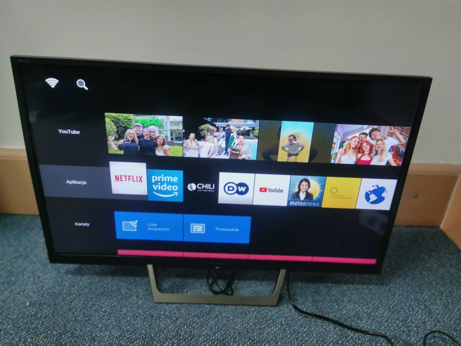 Sony 32 dvbt2 transport