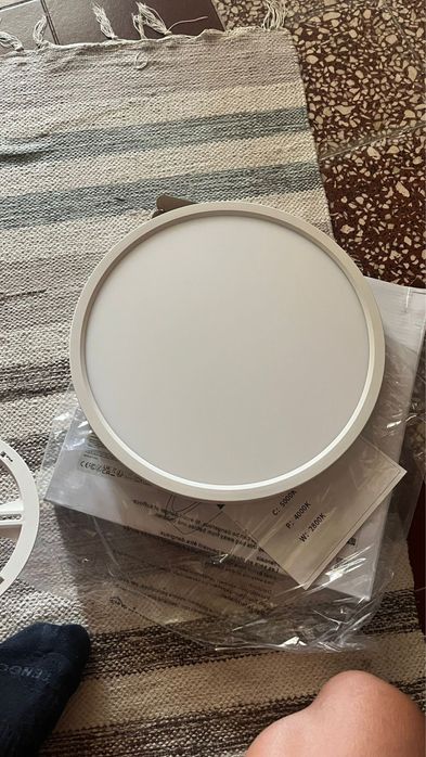 Candeeiro teto 24W Led Branco