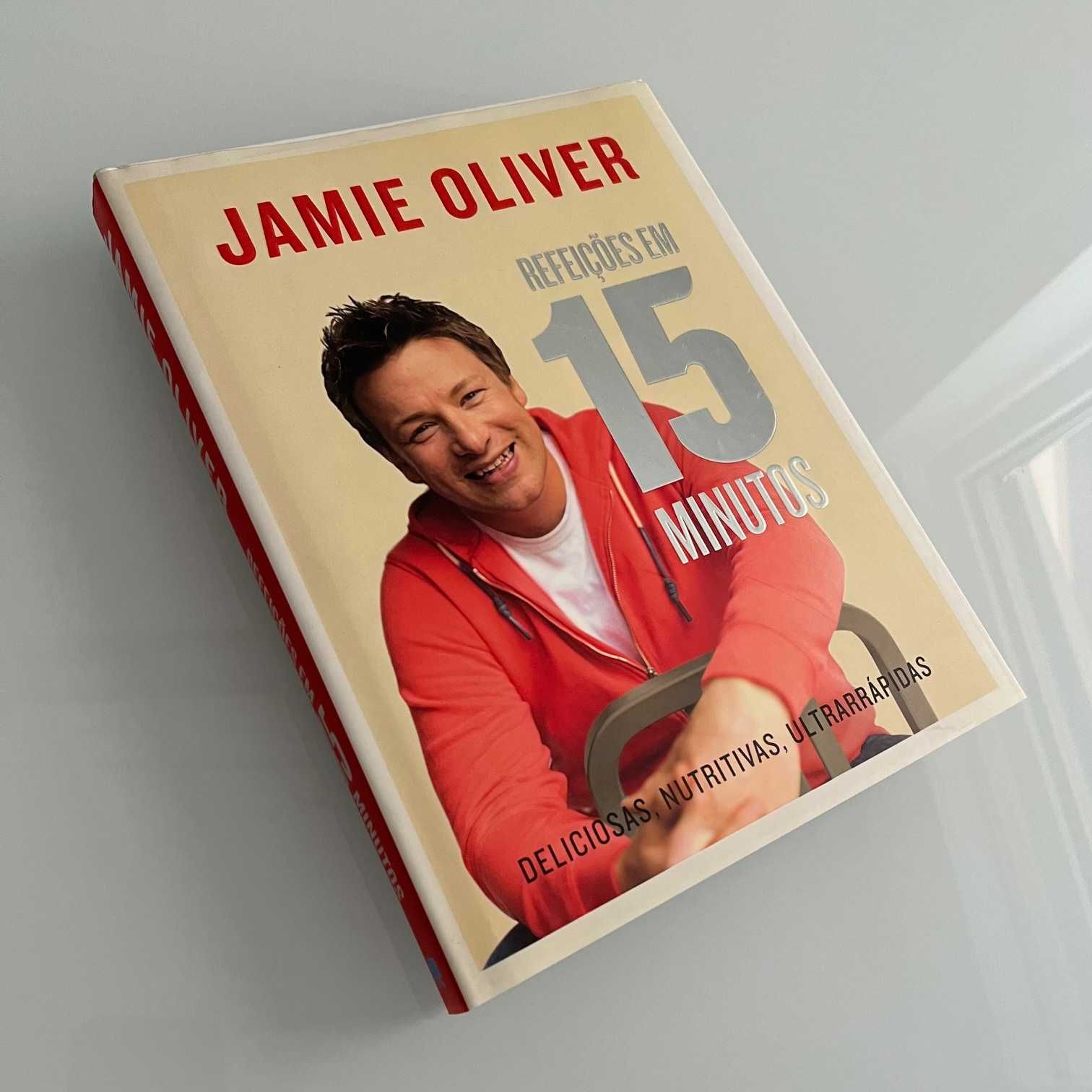 Livro "Jamie Oliver -  Receitas 15 minutos"