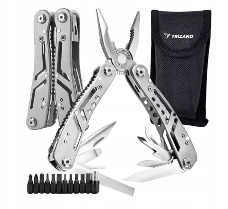 Narzędzie wielofunkcyjne multitool survivalovy 13w1 Trizand 11bitów