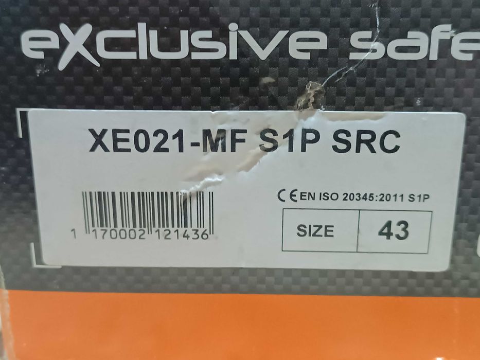 Sapato de Segurança Biqueira e Palmilha de Aço