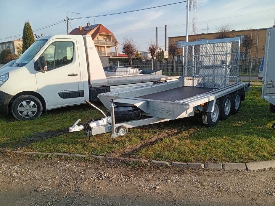 Przyczepa pod mini koparkę 350x180