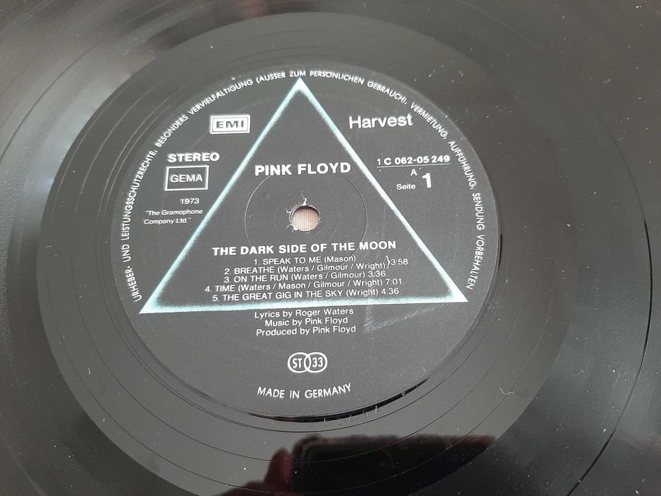Pink Floyd - Dark Side of The Moon - Germany - Vinil LP