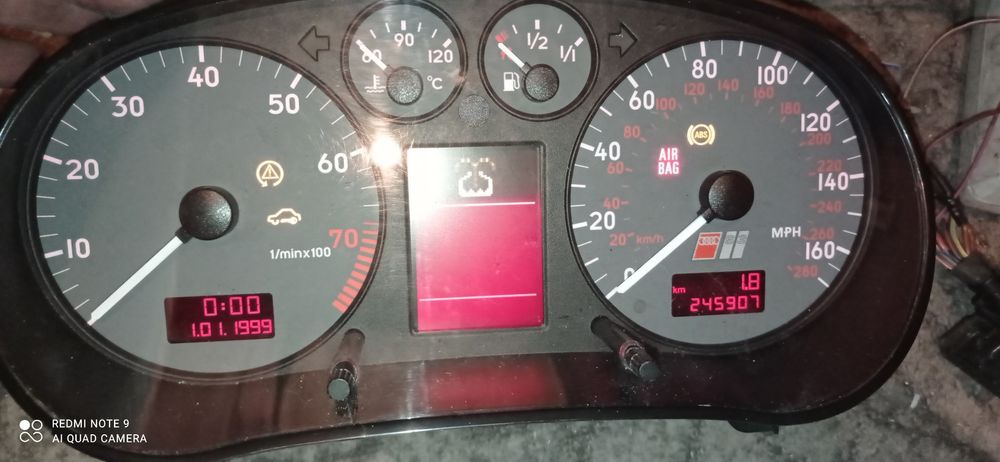 Licznik audi a3 8l0 s3 pełny fis benzyna vdo