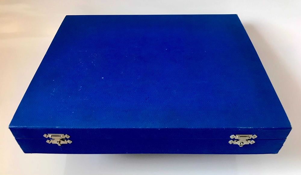 Komplet sztućców Jubiler Hefra Met 90 + widelczyki, w. angielski. Stan