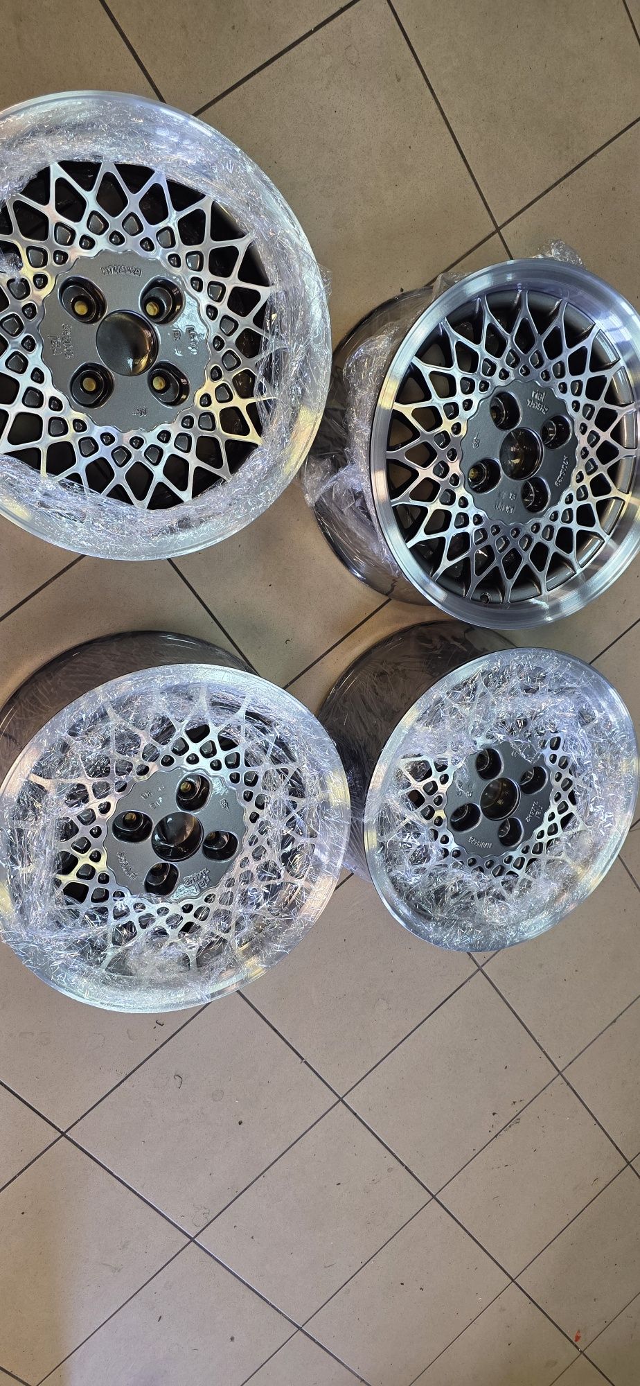 Felgi rial 15" bmw e30 4x100 odnowione