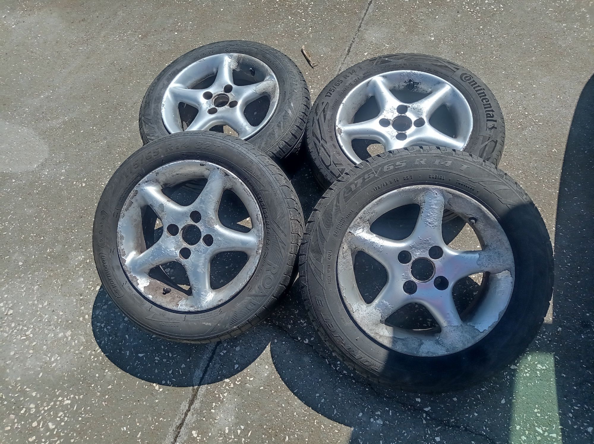 Jantes e pneus 175/65r14