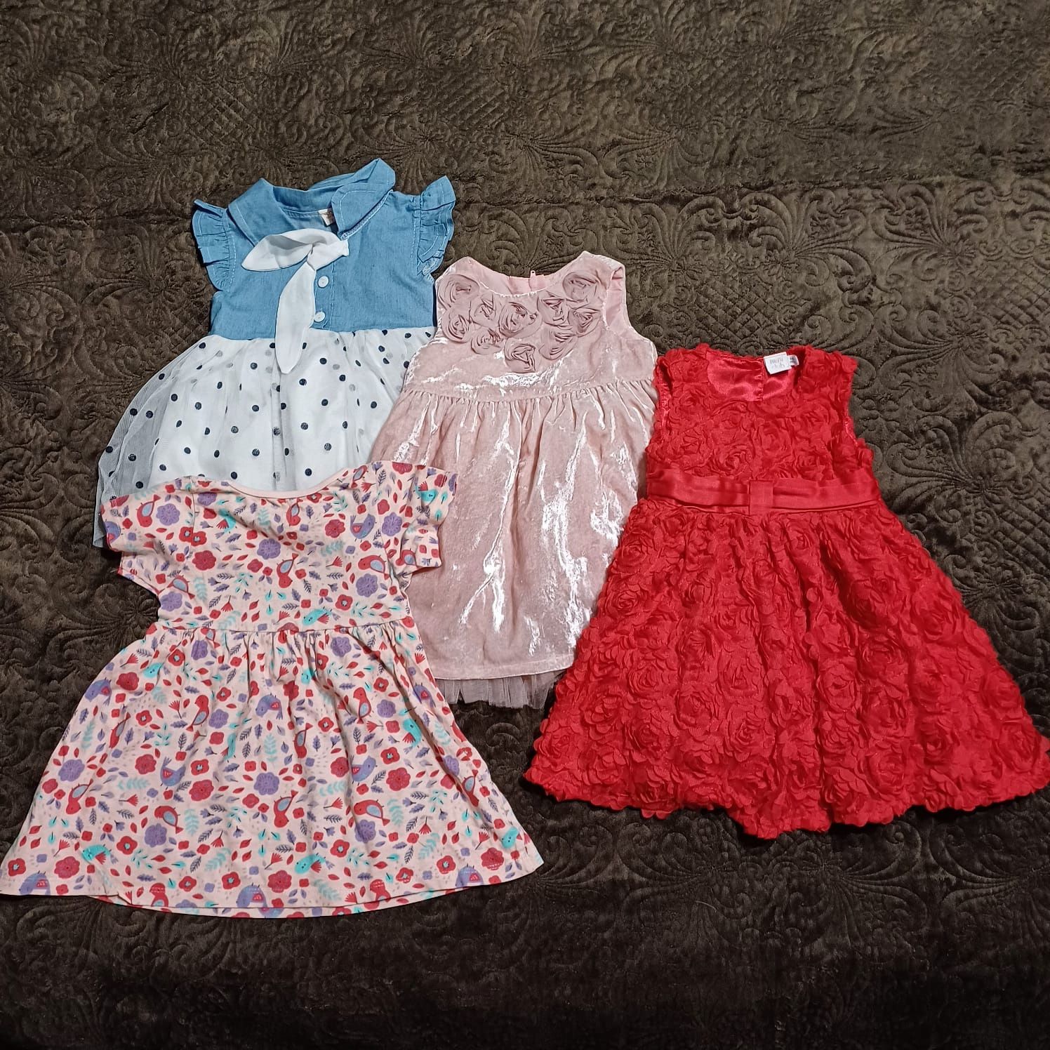 Пакет вещей одежда для девочки 6-12 месяцев. Mathercare, H&M, Waikiki.