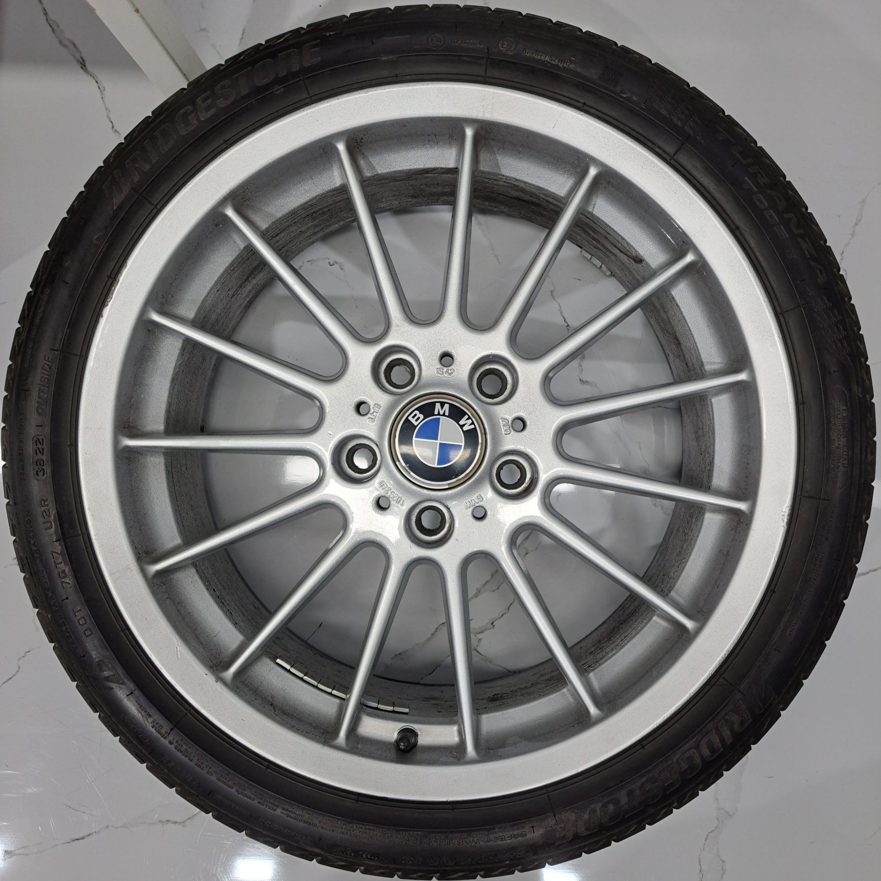 Jantes 18" originais BMW style 32 série 3 E46 E36 Z3 com pneus 5x120