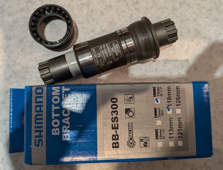 Каретка Shimano BB-ES300 BSA 73x118мм Octalink