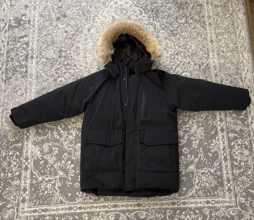 Kurtka na 152 cm, z pierza.