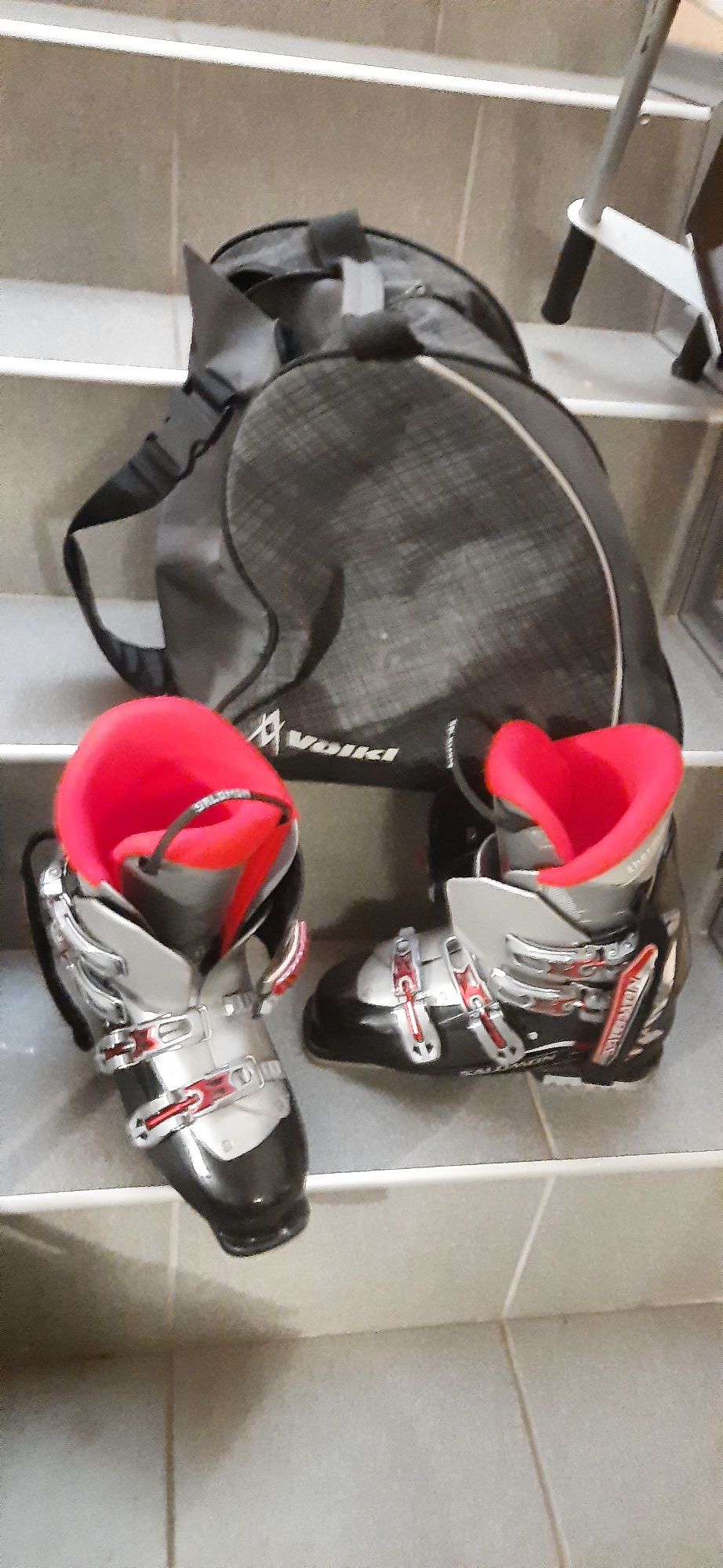 Лыжные ботинки с чехлом SALOMON