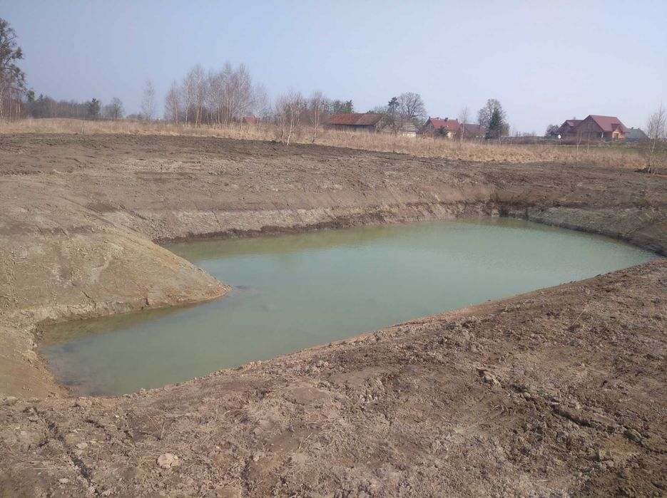 Usługi Koparką Gąsienicowa Spycharką Piasek Stabilizacja Ziemia