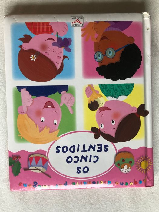“Os cinco sentidos” livro infantil