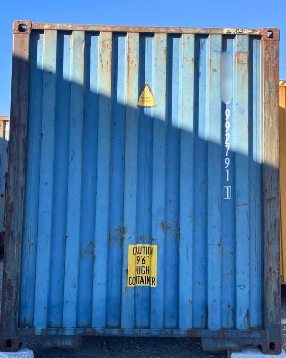 Contentor Marítimo 12 Metros Altura Extra (40 pés HC)