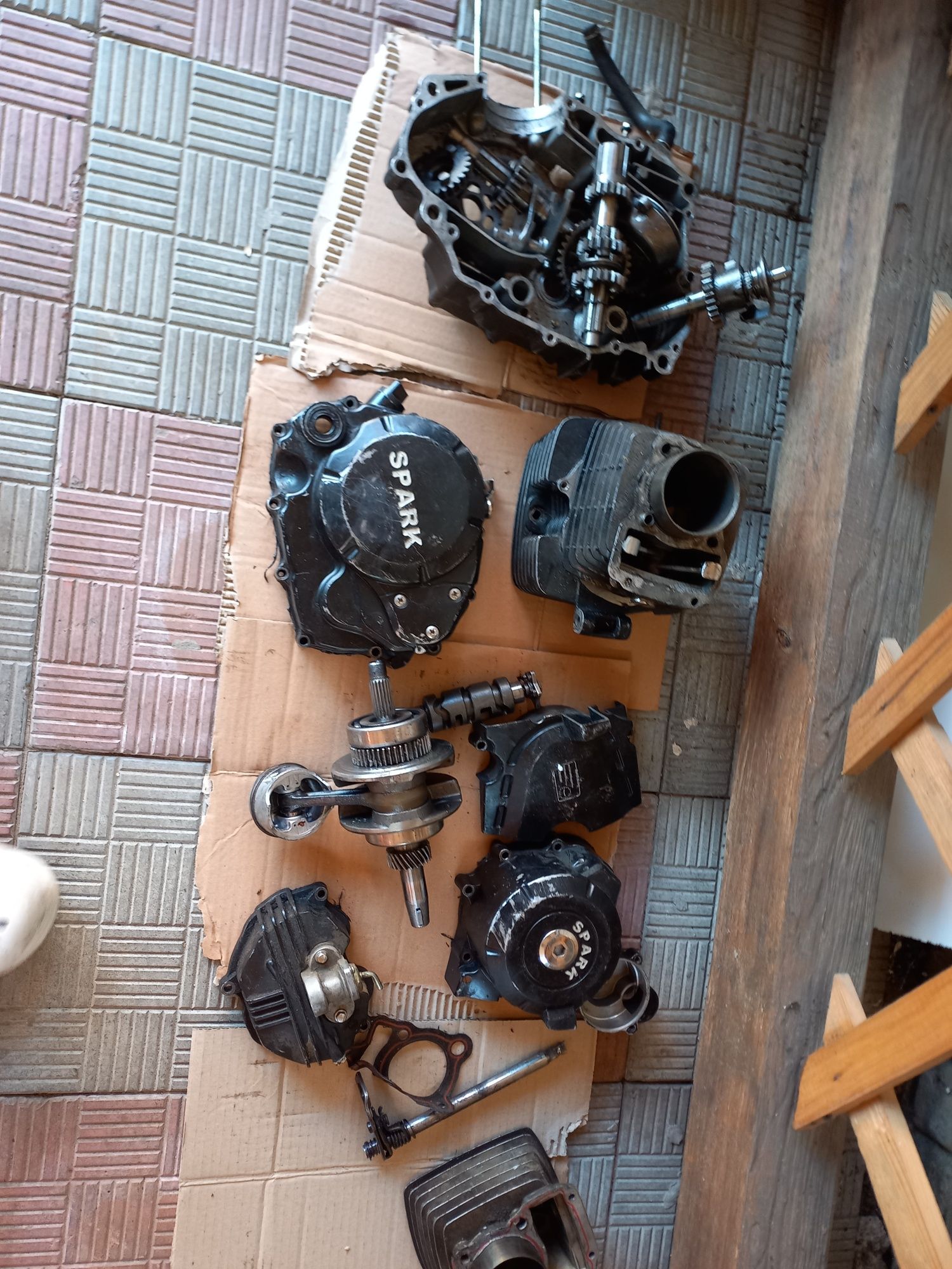 Мотор Spark sp200r 27