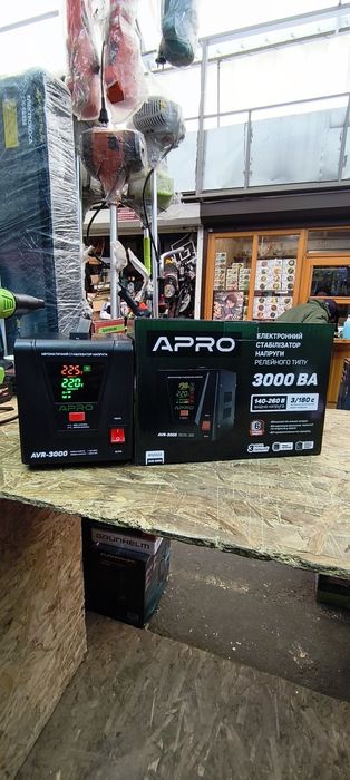Стабілізатор напруги релейний APRO AVR-3000