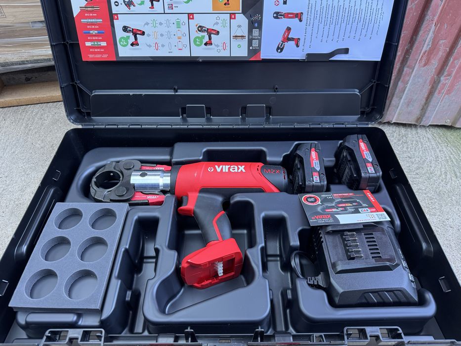 Vendo mini press Virax nova