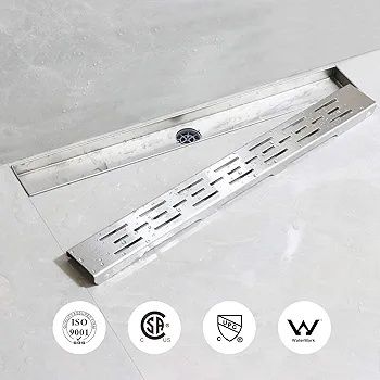 Odpływ liniowy prysznicowy 80cm z syfonem