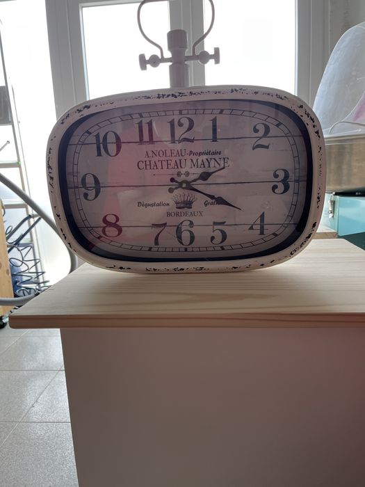 Relógio de Parede Versa Chateau Metal (35 x 6 x 32,5 cm)