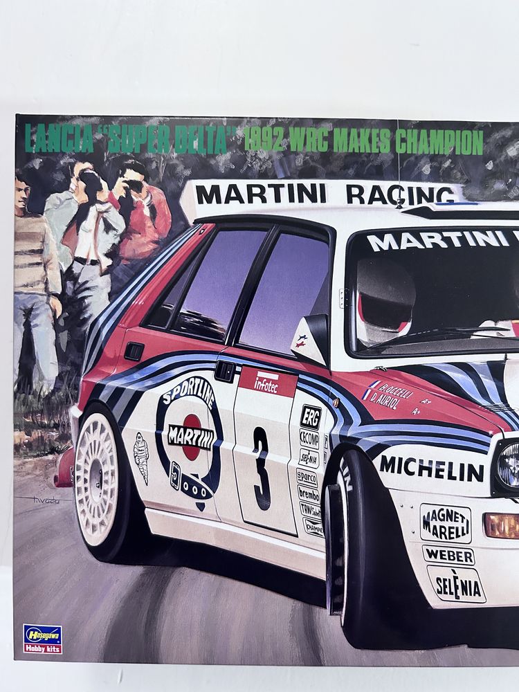 Samochód Lancia Delta 1992 WRC Chempion model Hasegawa 25015 CR-15