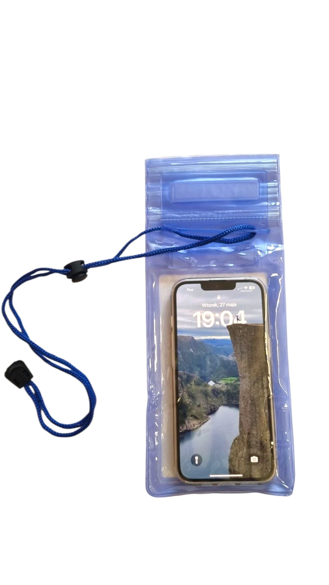 Etui wodoodporne na telefon. Nowe. Wodoszczelne. Niebieskie