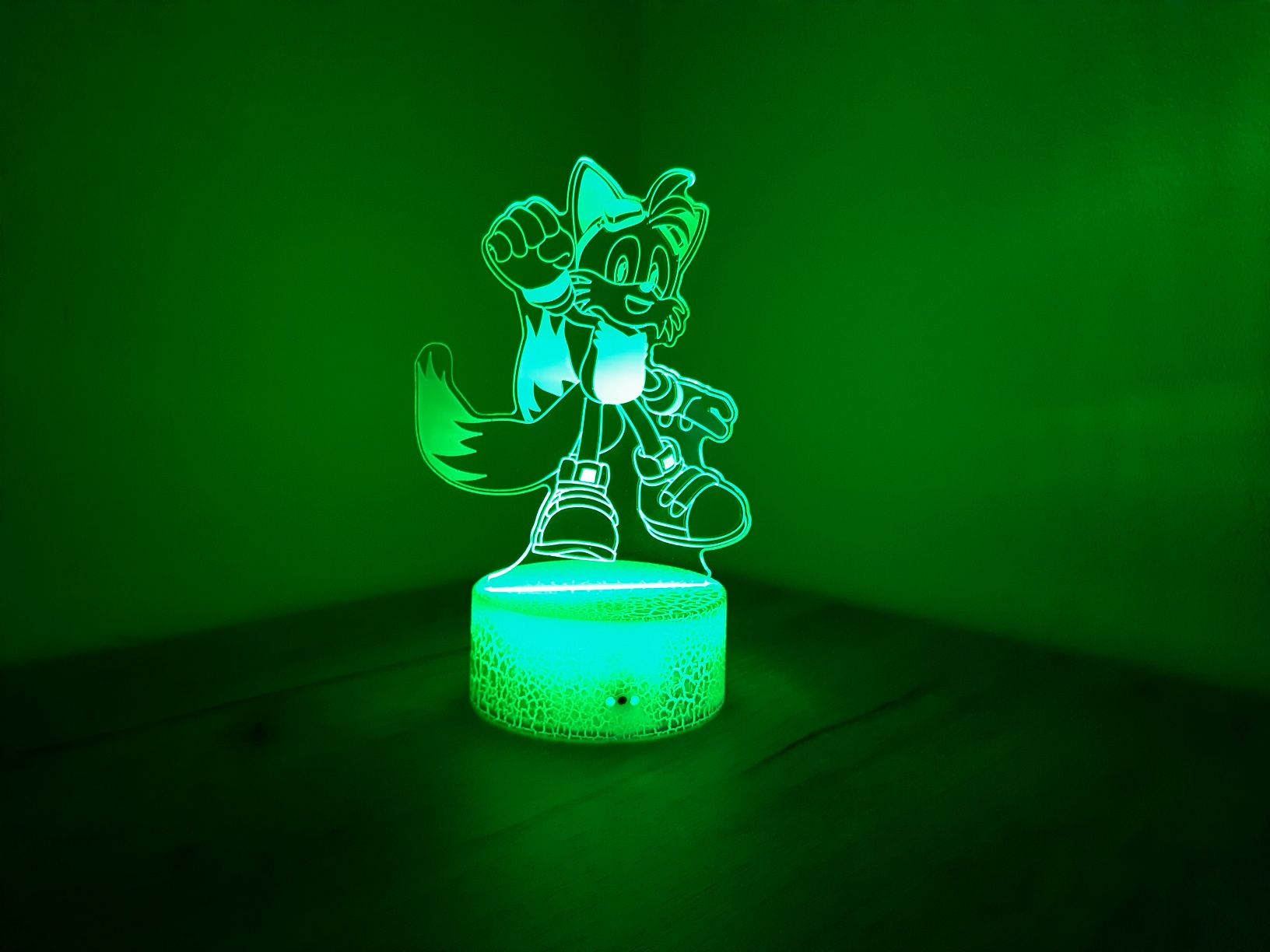 Lampka nocna LED - SONIC - hologram x 4