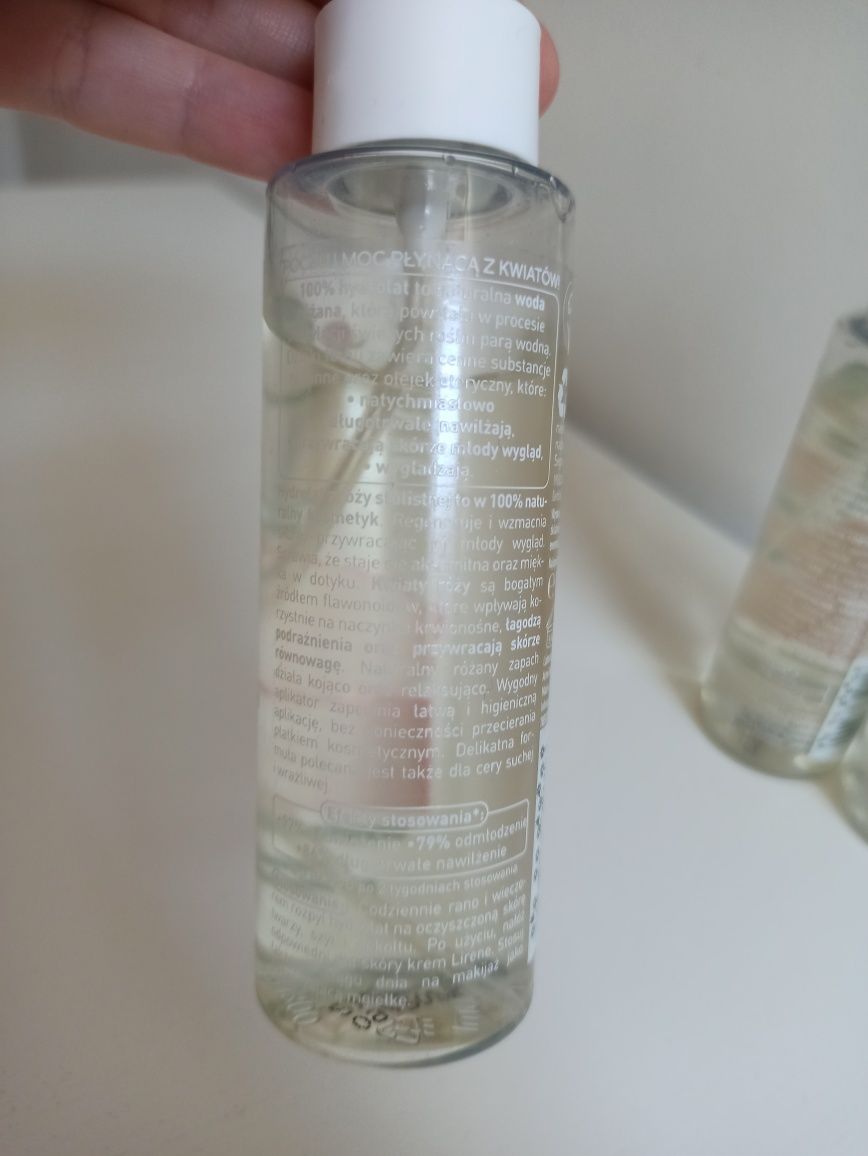 Hydrolaty różane Lirene 100 ml NOWE