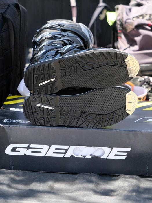 Мотоботы GAERNE SG-12 ENDURO BLACK ЛУЧШИЕ Мото боты для ЭНДУРО Ботинки