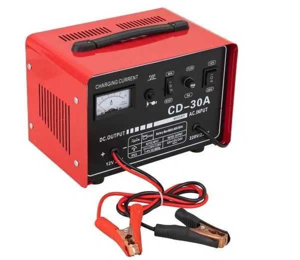 Пуско-зарядний пристрій Heckermann 12V 24V 30A зарядний для акумів