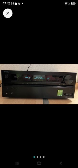 Onkyo TX-NR609 amplituner 7.2 ch z pilotem i kompletem akcesoriów