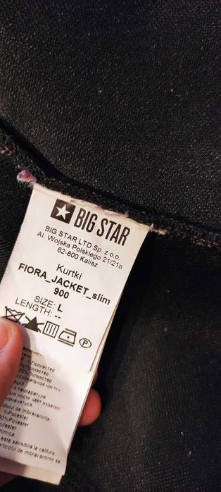 Kurtka 70% wełny r. 40 big Star