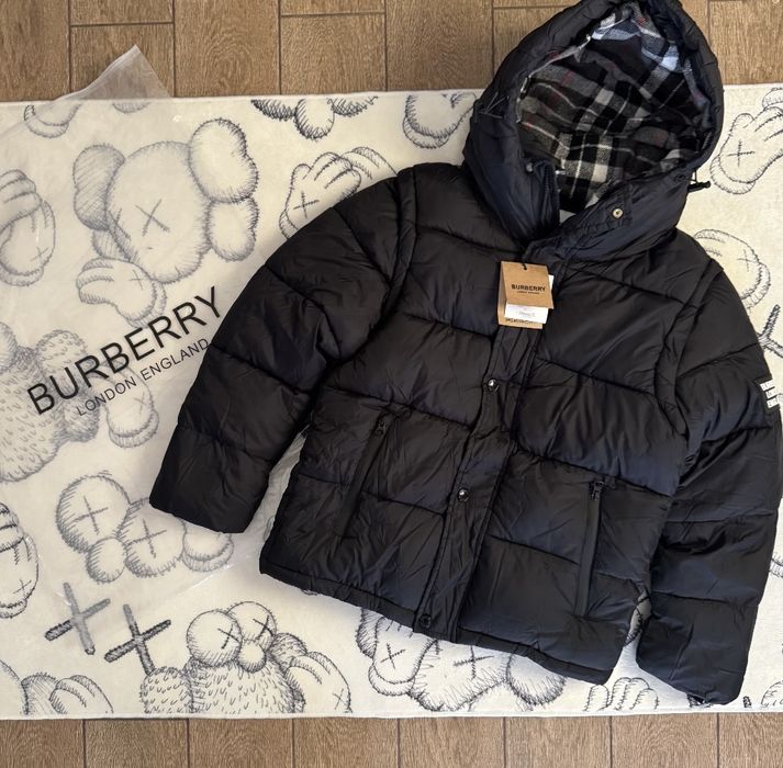 Пуховик burberry/Пуховик барбери/барбери/пуховик/Пуховик канада гус