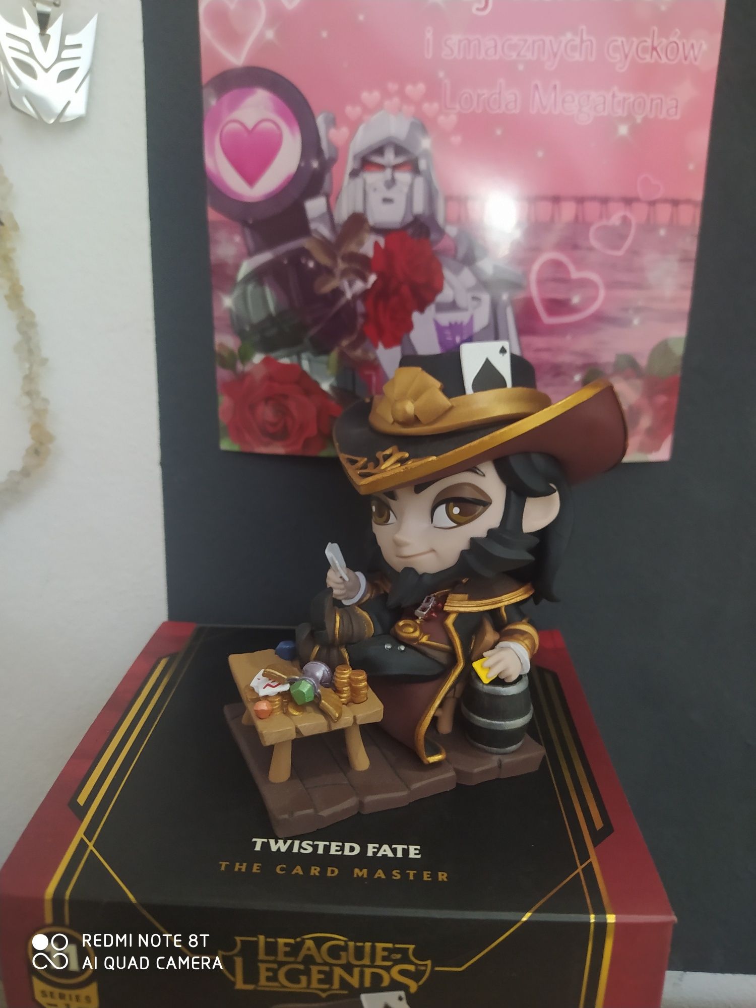 Figurka League of legends Twisted fate + gratisy