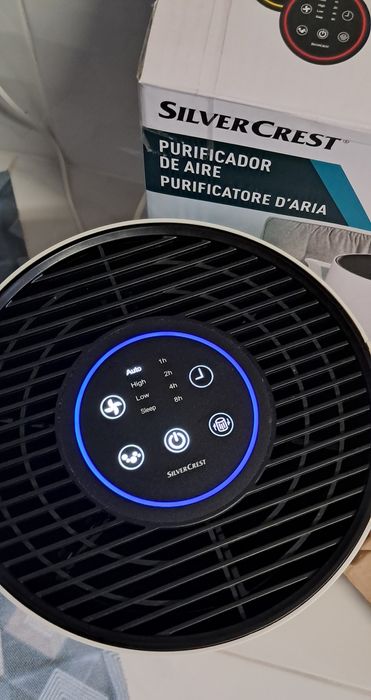 Purificador de Ar de 3 filtros Epa Carvão etc