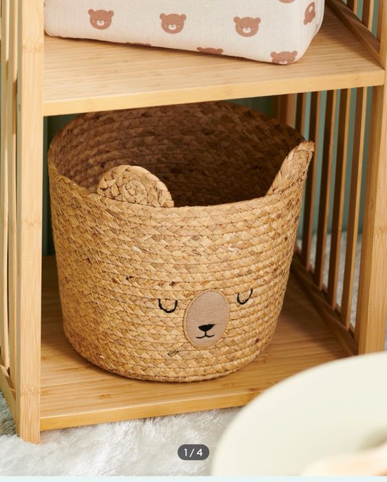 Корзина для іграшок ведмедик, корзина для игрушек мишка