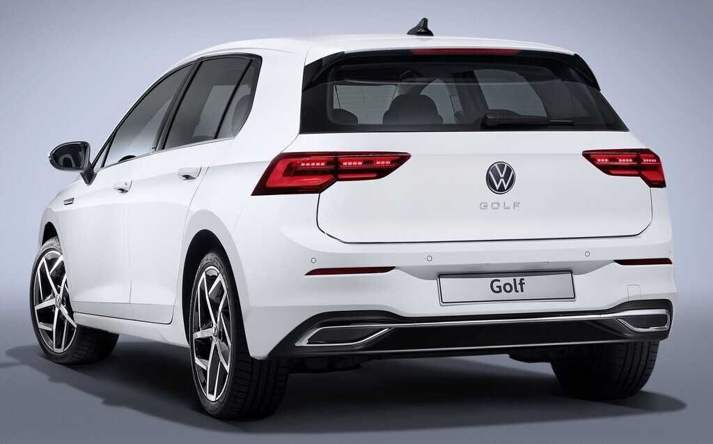 Para-choque traseiro para Volkswagen Golf 8 Sedan com sensores