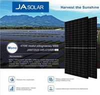 Panele fotowoltaiczne 460W JA Solar JAM72S20-460/MR czarna ramka