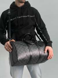 Louis Vuitton Keepall 45 Eclipse дорожная сумка мужская/женская