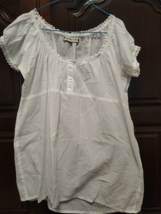 Blusa branca linda