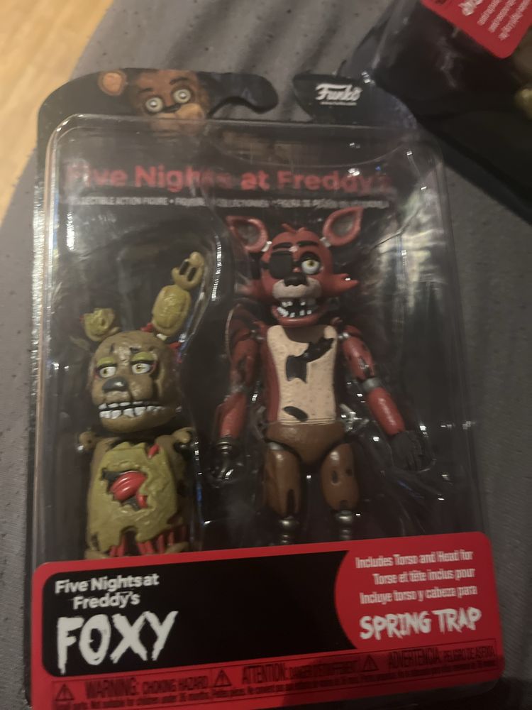 Figurki fnaf funko pop freddy bonnie chica fozy