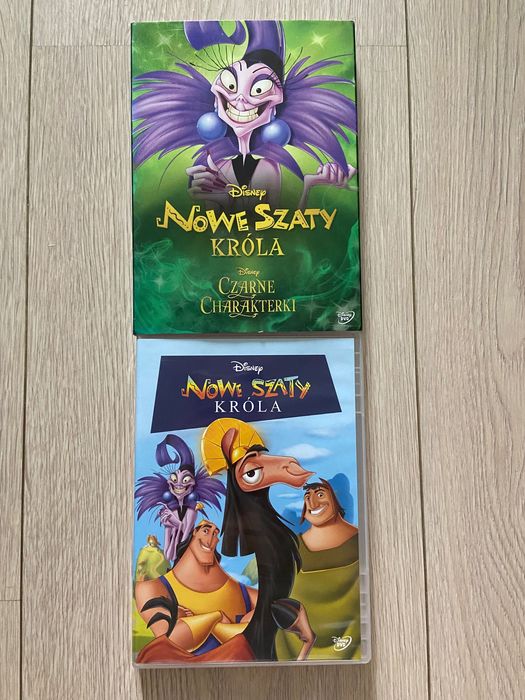 Nowe szaty króla czarne charakterki dvd